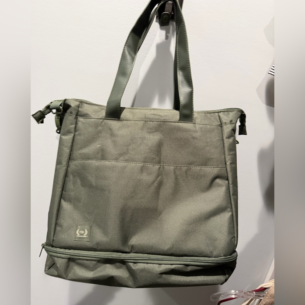 The Home Edit Olive Green Travel Bag